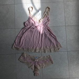 Eberjey cami and panty lingerie set